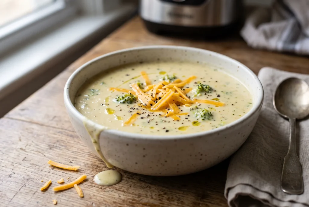 Keto Broccoli Cheddar Soup