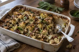 Keto Cauliflower Stuffing
