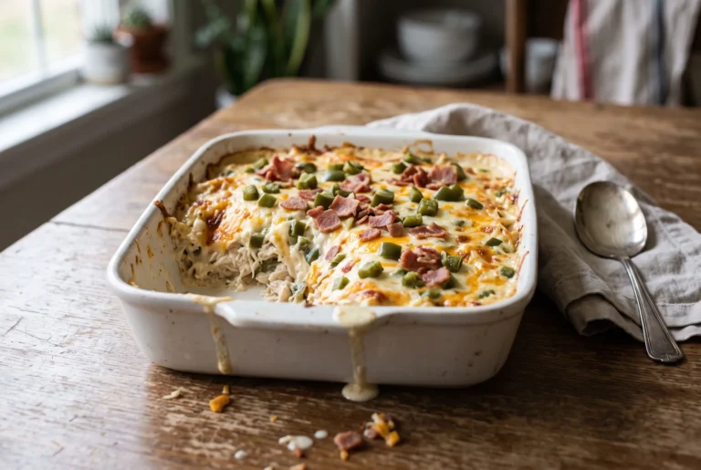 Keto Jalapeno Popper Chicken Casserole