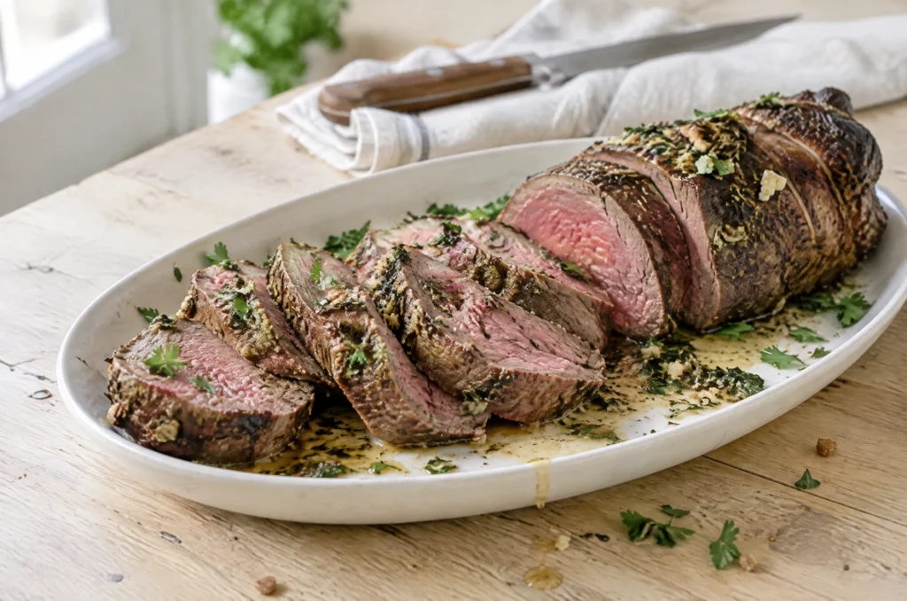 Low Carb Christmas Beef Tenderloin