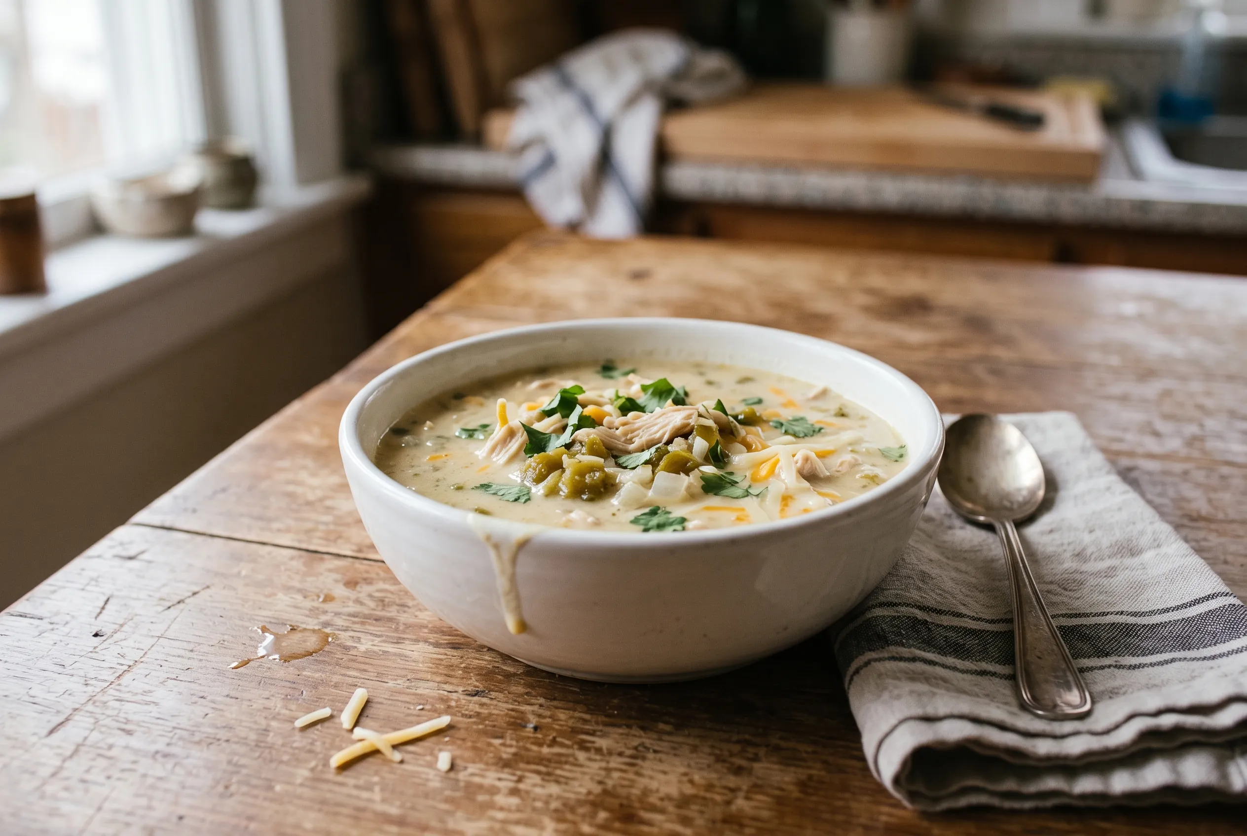 Stuffed Chile Chicken Soup