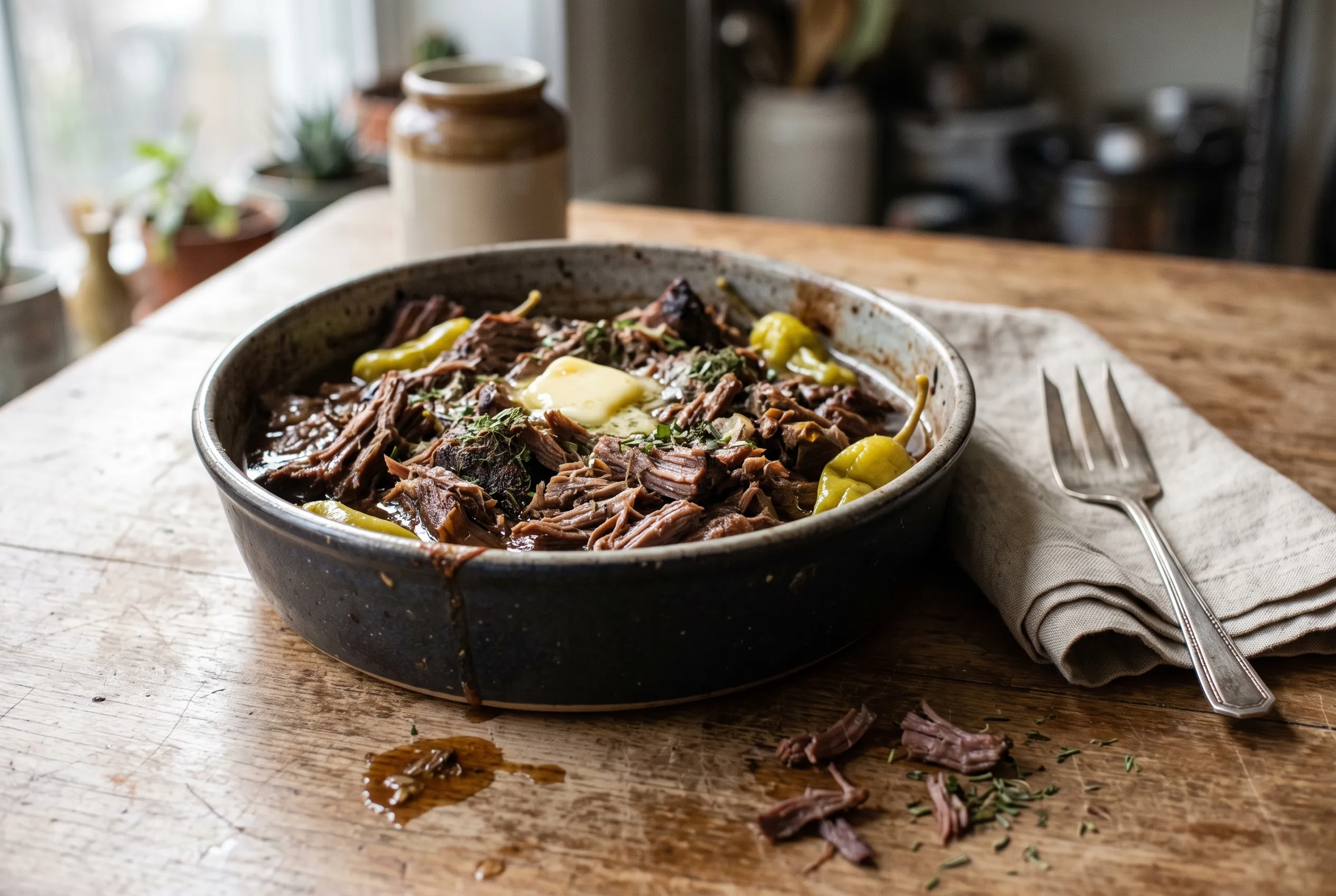 Whole30 Mississippi Pot Roast